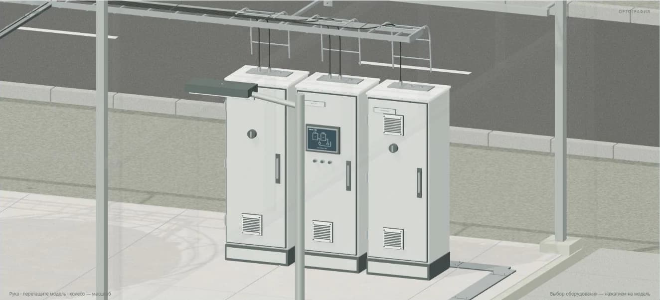 3D: шкафы управления с HMI